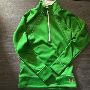 Under Armour Bright Green Performance Pullover